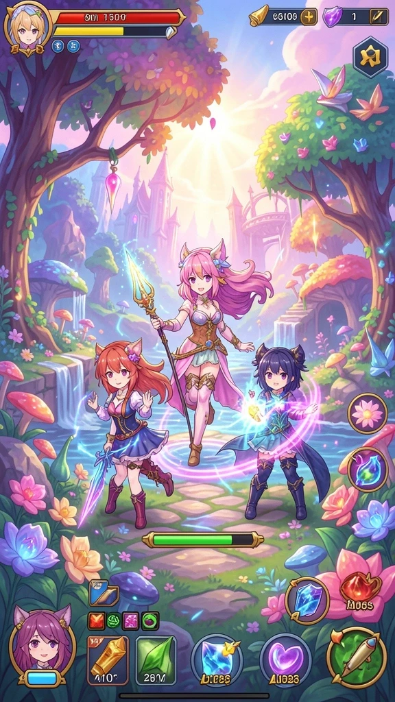 333v - Screenshot menampilkan aksi seru dari gameplay 333V.