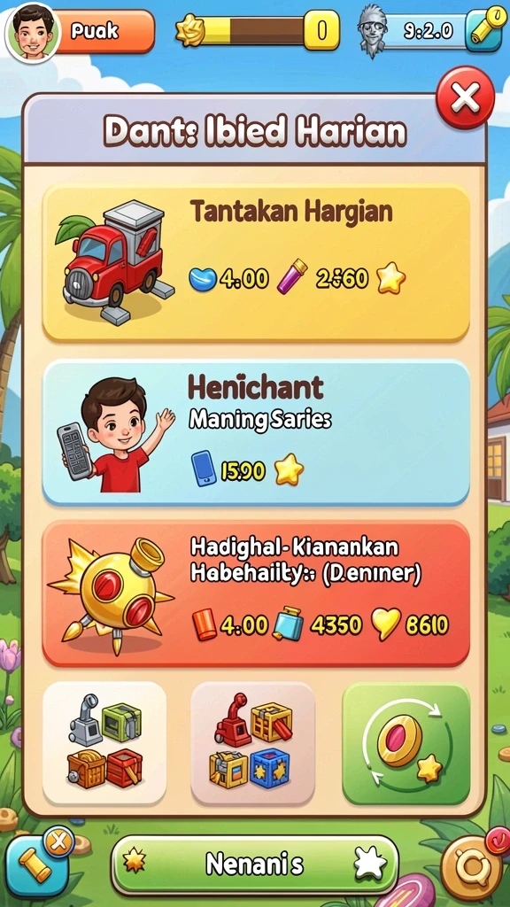aa666 - Fitur interaksi sosial untuk bermain bersama teman.