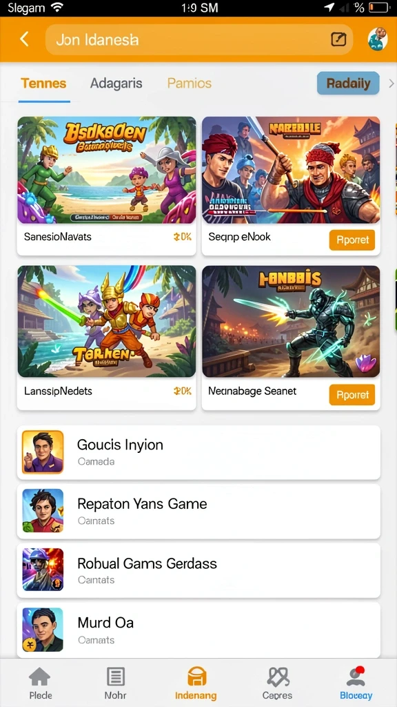 at866 - Fitur leaderboard menunjukkan posisi pemain secara real-time.