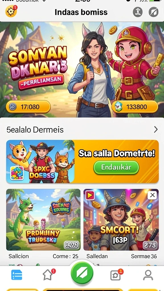 newidn - Tampilan awal game NEWIDN yang menarik.